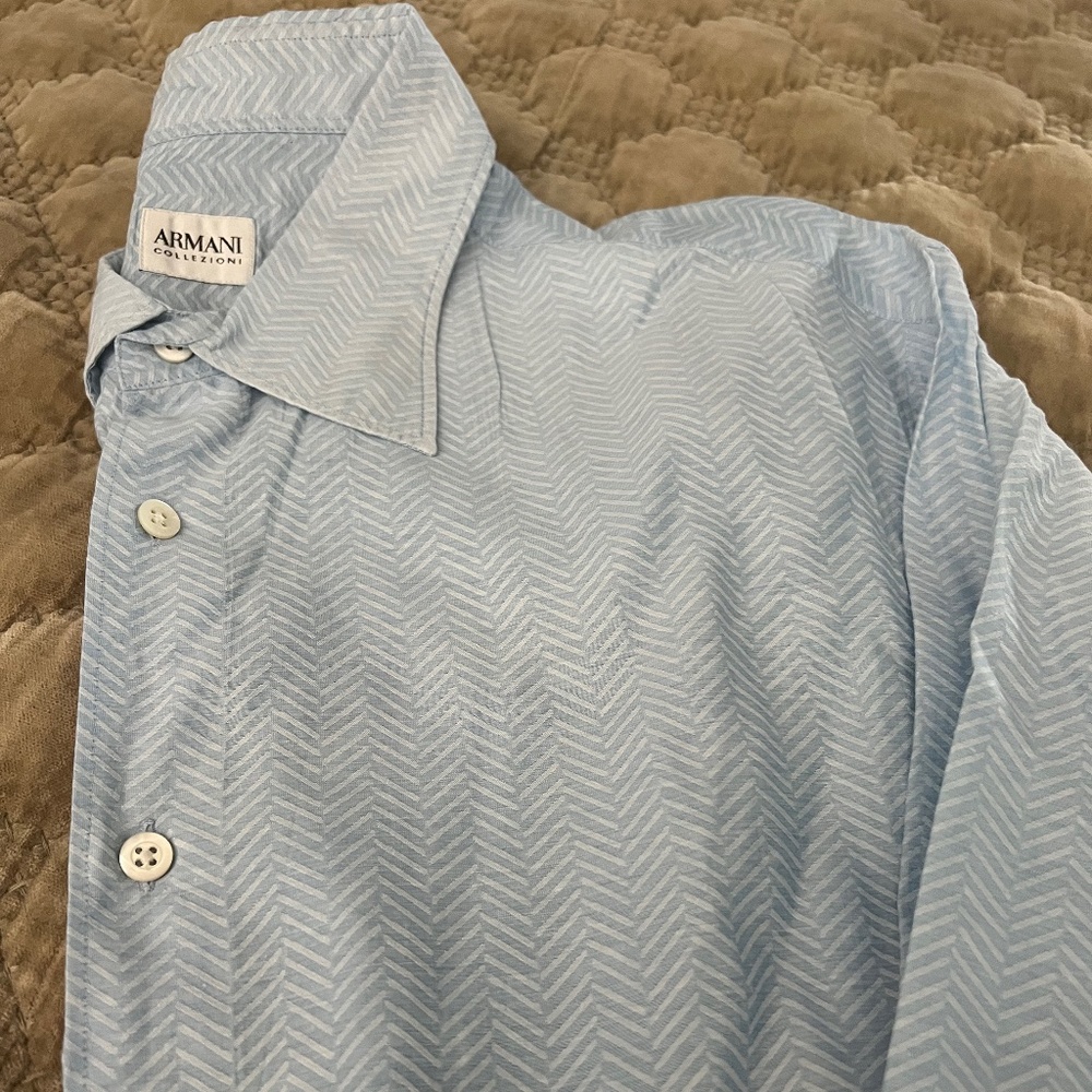 Armani Mens Long Shirt
